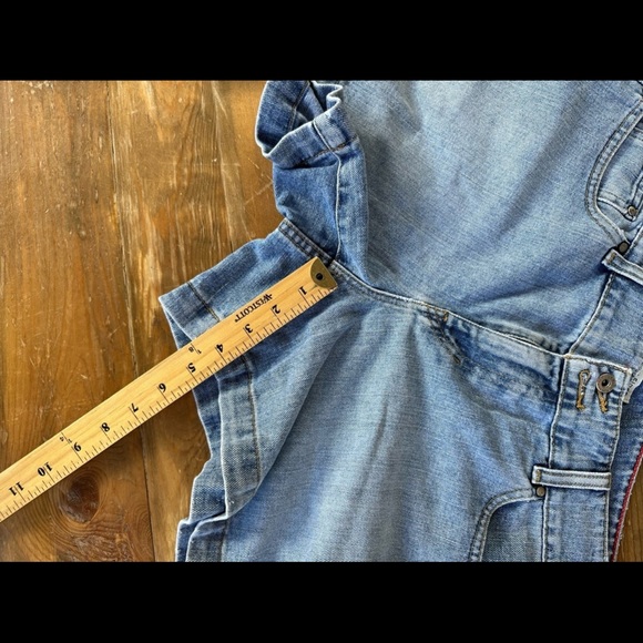 Vintage Tommy Hilfiger Y2K Womens Jean Shorts & T Shirt size 10 - Picture 6 of 10